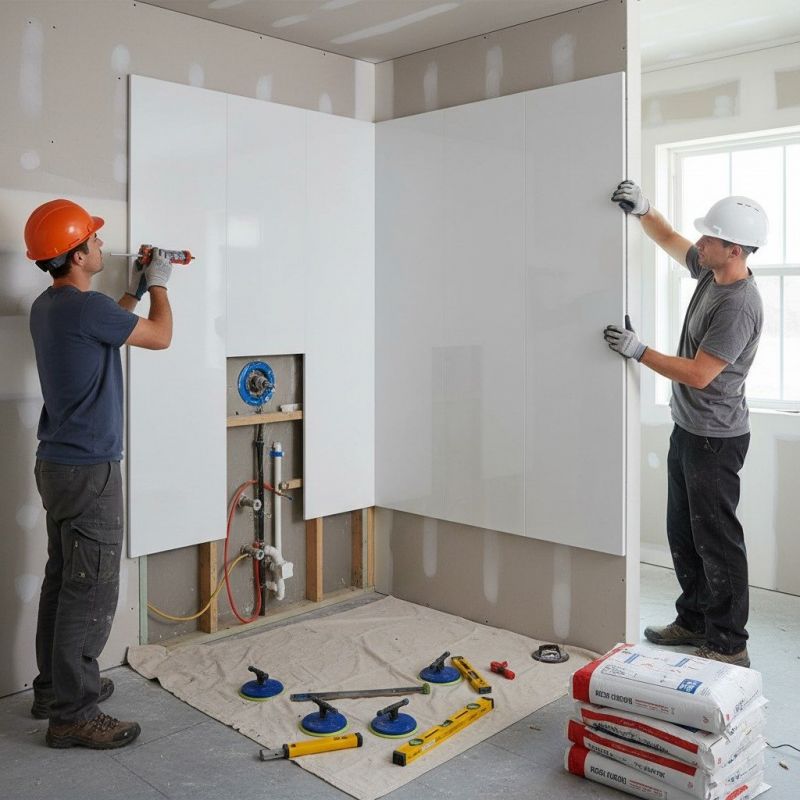 Walk In Shower Installation